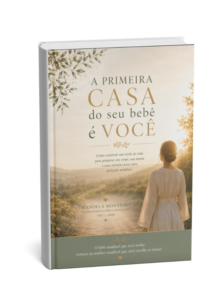 Capa do e-book A Primeira Casa do Seu Bebê, de Manoela Monteiro
